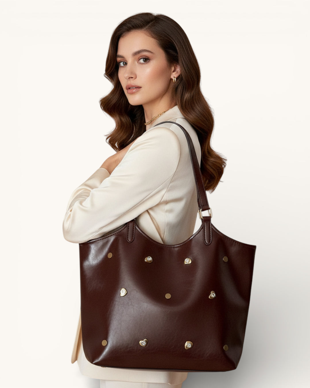 Lina Stud Tote