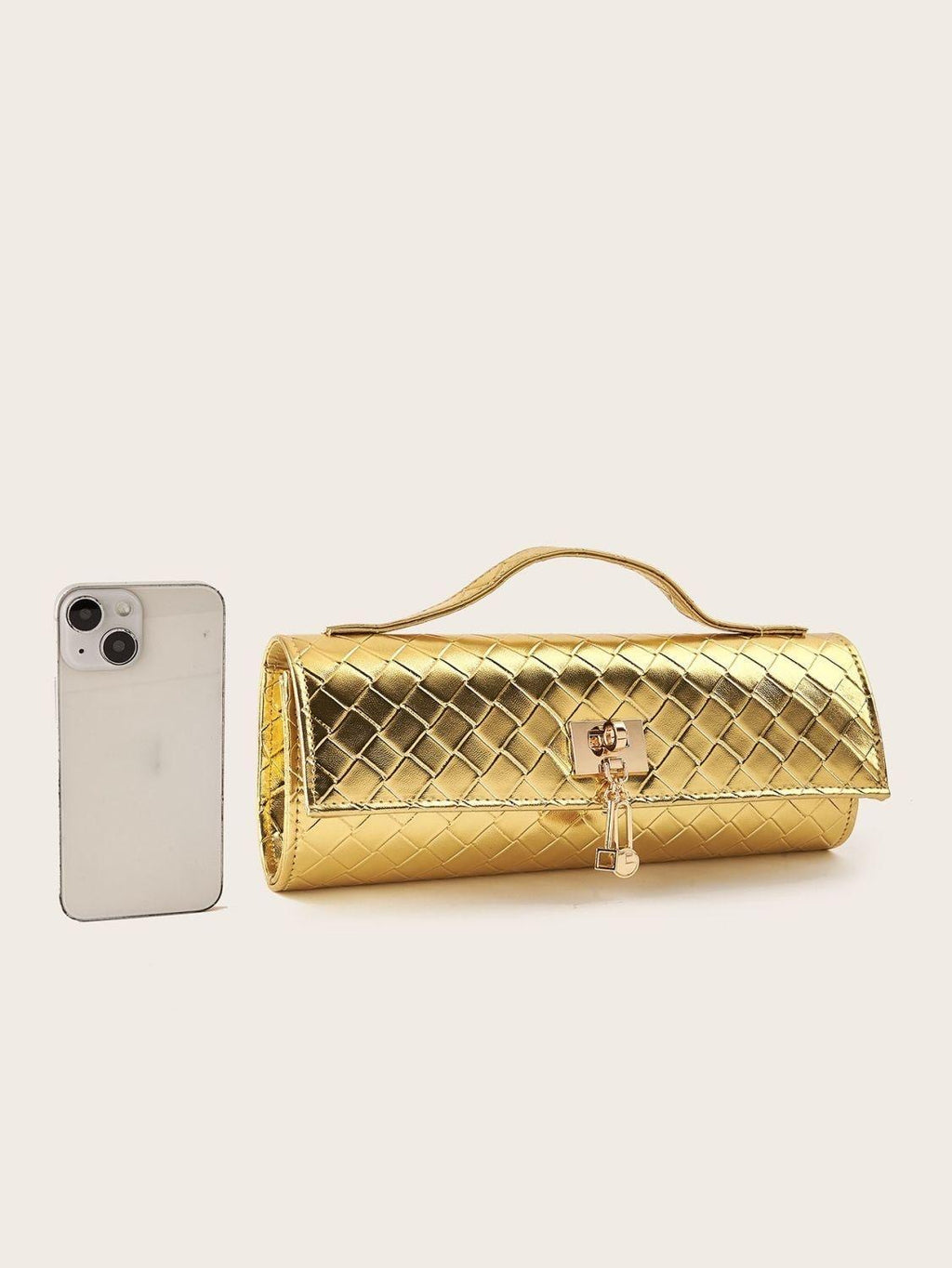 Luna Gold Clutch
